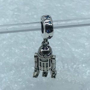Pandora Silver and Blue R2-D2 Charm